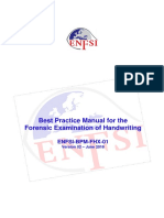 Best Practice Manual For The Forensic Examination of Handwriting Version 02