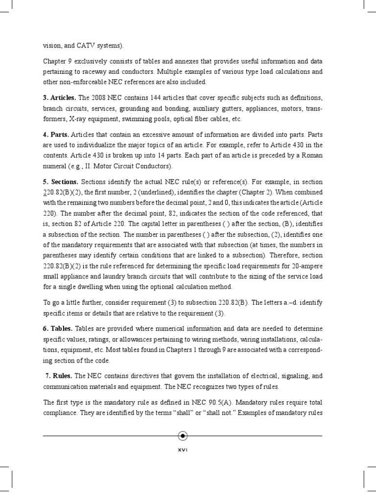 NEC2008Samples | Electrical Wiring | Wire