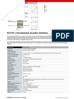 EL5101 - Incremental Encoder Interface: Position Measurement Position Measurement Position Measurement