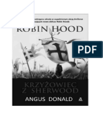 Donald Angus - Robin Hood Krzyżowiec z Sherwood