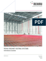 Rehau Radiant Heating Systems: Performance Diagrams