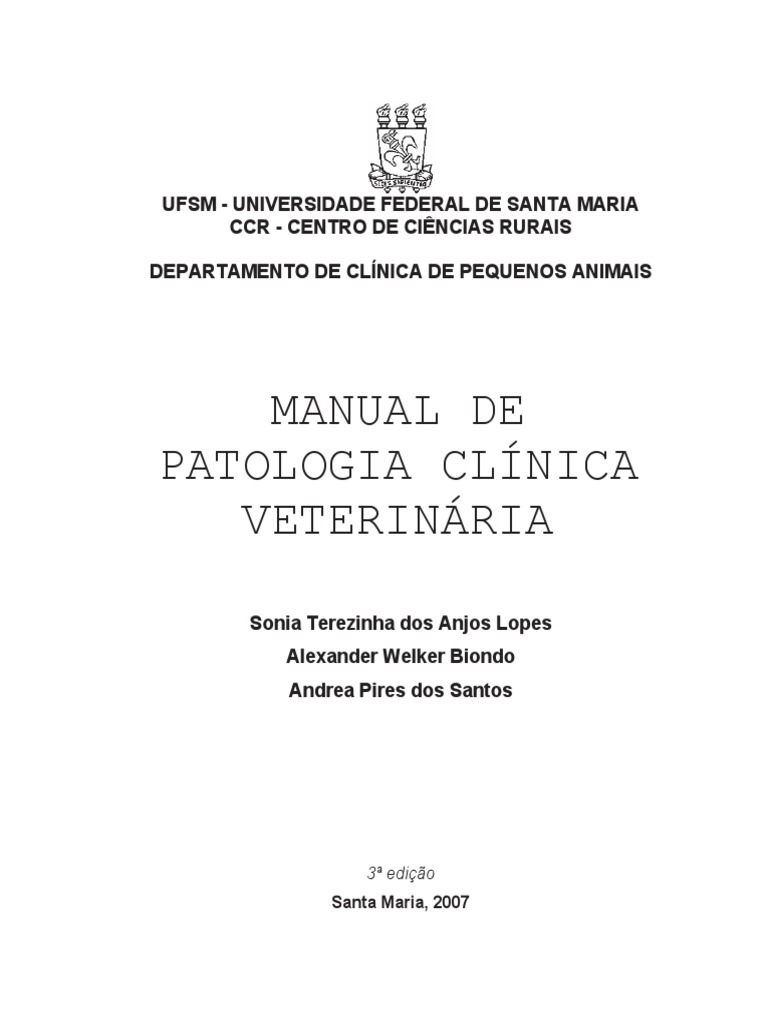 Patologia Veterinaria Pdf Hematopoiese Sangue