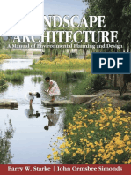 Simonds John Ormsbee Starke Barry W Landscape Architecture Fifth Edition A Manual of Environment