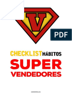 CheckList Dos Hábitos Dos Super Vendedores 2