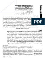 Evaluation of the Recombinant Bm86 Antig