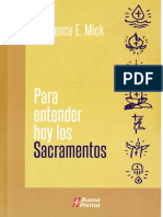 PORTADA - para Entender Hoy Los Sacramentos