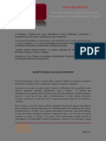 Yoga Terapéutico II - Comentando Sobre Su Parte Psicológica y Espiritual