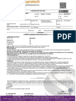 COVID-19 PCR Test Results