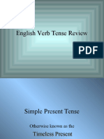 Review English Verb Tenses