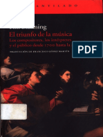 BLANNING, T. (2011) El Triunfo de La Música [ANOTADO en Planboard]