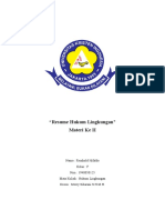 Resume Hukum Lingkungan Materi II