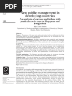 Download New Public Management in Developing Countries - Singapore and Bangladesh by JoyFulina Kifli SN55407360 doc pdf