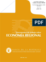 A178 - DTSER - 192 - Pérez, Gerson Javier y Meisel Roca, Adolfo (2013) - Ley de Zipf y de Gibrat para Colombia y Sus Regiones, 1835 - 2005