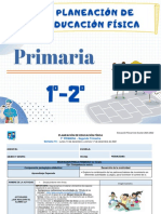 Planeación EF Primaria 1º y 2º Sem. 16-Mtro. Antonio Preza