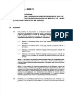 Método estándar ASTM D698 para determinar la relación humedad-densidad de suelos y mezclas de suelo-agregado usando compactación por martillo