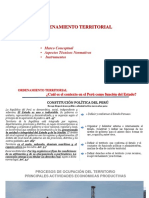 Ordenamiento Territorial: - Marco Conceptual - Aspectos Técnicos Normativos - Instrumentos