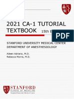 Stanford Clinical Anesthesia Textbook