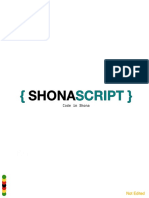 Shonascript Learn