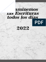 Examinemos las Escrituras diariamente 2022