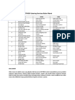 MENU DIETINDO CATERING - Maret