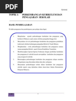Download Topik an Kurikulum Dan Pengajaran Sekolah 2 by John Chong SN55409329 doc pdf
