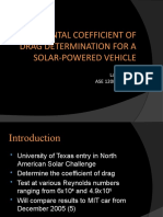 Experimental Wake Investigation of A Solar Powered Car4 With Pic For Final Pres