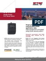Single Phase Smart Meter PLC Communication