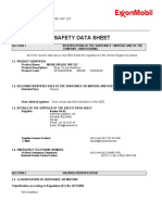 Safety Data Sheet: Product Name: MOBILGREASE XHP 222