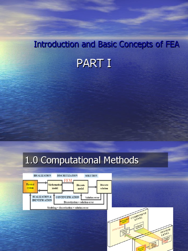 Introduction and Basic Concepts of FEA | PDF | Computers