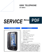 GT-i5510 GSM TELEPHONE TROUBLESHOOTING GUIDE
