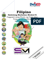 Filipino4 q2 Mod8of8 Paggamitnangwastongpang-Abaypanguriatpandiwa v2