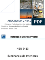 Eletrotécnica - FUCAPI - NBN_1 - AULA 27-04-2018 - Iluminância de Interiores - Módulo 2
