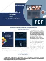 Estatísticas e Indicadores de Trabalho e Renda