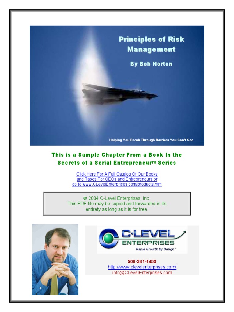 Principles of Risk Management | PDF | Risk | Risk Management