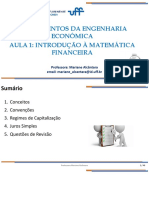 Fundamentos da Engenharia Econômica