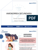 Amenorrea Secundaria