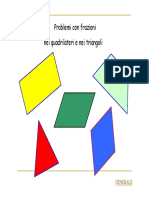 Problemi Triangoli e Quadrilateri Con Frazioni