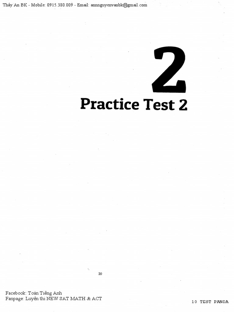 Panda Test2 | PDF