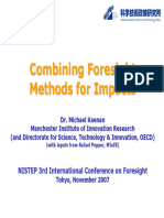 Combining Foresight Methods For Impacts