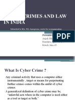 Cyber Crimes and Law in India