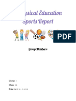 Physical Education Sports Report