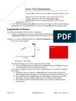 Lesson 14: Vectors in Two Dimensions