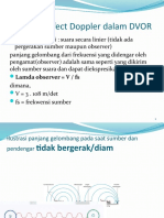 Analysis Effect Doppler Dalam DVOR