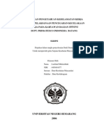 Download HUBUNGAN PENGETAHUAN KESELAMATAN KERJA Dengan Pelaksanaan Pencegahan Kecelakaan by Hamham Airi SN55412984 doc pdf