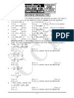 Advanced - Inequalities