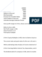 FInancial Statemet Analysis