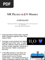 MR Physics in 20 Minutes