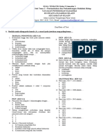 Soal Tematik Terbaru Kelas 3 Tema 1 Subtema 2 Dan 4