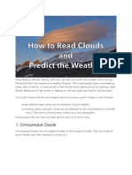 How To Read Clouds