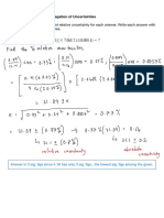 Lec 3 Solved Problems_ Propagation of Uncertainties